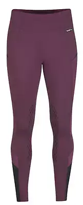 Kerrits Free Style Knee Patch Pocket Tight-XL-Raisin/Magenta