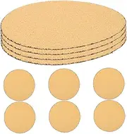 Mobestech 6 Inch Round Sanding Discs Set 60 Grit Adhesive Backed for Angle Grinder