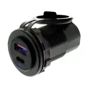 Hulk 4x4 HU6635B Quick Charge QC3.0 & QC4.0 Dual USB Socket
