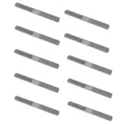 2X(10 Piece Wood Rasp Hardened Steel 8Inch for Wood, Metal, Plastic,1383