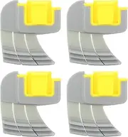 4pcs MX8 Elite, Mx6 Elite Cyclonic Scrubbing Brush, Pool Cleaner, Scrubbing Brush Replacement Part for The Zodiac MX8 Mx6 CleanerDurable Material, Strong Scrubbing