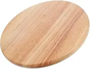Angoily Solid Wood Stool Seat: Barstool Ergonomic Round Wooden Seat - 35cm Smooth Surface Wood Top for Restaurants Bars and Home Barstool