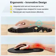 Pad Wrist Support Wrist Rest Comfortable Computer Gel Mouse Pad Ergonomic Mouse