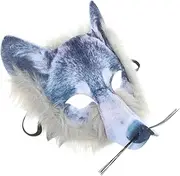 Luxshiny Scary Wolf Mask: Unisex Animal Face Mask Cosplay Prop Halloween Party Supply