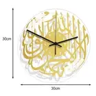 Sleek Contemporary Design Acrylic Wall Clocks Suitable for All Settings