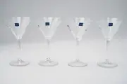Mikasa Cheers 7 3/8" Martini Glasses Set of 4 Made in France