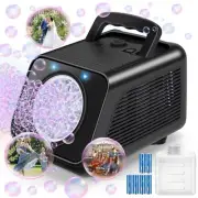 Bubble Machine Automatic Bubble Blower for Kids Battery Operated Bubble Maker...