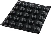 ECSiNG 25x Rubber Feet Pads Self Adhesive Isolation Feet Speakers Foot Shock Absorption