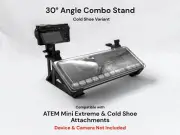 Combo Stand for ATEM Mini Extreme & Multiple Cold Shoe Attachment Slots (6)