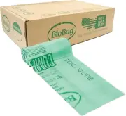 BioBag (USA), The Original Compostable Bag, 3 Gallon, 100 Total 3 Gallon