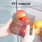 Fridge Vegetable Organizer Refrigerator Door Transparent Side Bin