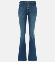 [7 For All Mankind] 7 For All Mankind Bootcut high-rise bootcut jeans UK 10-12 blue
