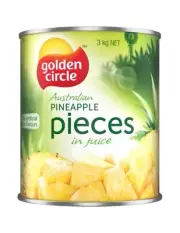 Golden Circle Australian Pineapple Pieces In Juice 3kg x 1