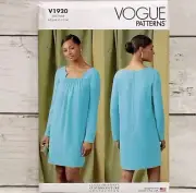 Vogue Patterns V1920 Women’s Sewing Patterns UNCUT