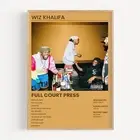 Wiz Khalifa - Full Court Press Album Cover Wall Art Poster Print