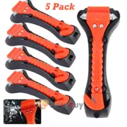 5 PACK Emergency Escape Auto Car Window Glass Tool Breaker Seat Belt Cutter
