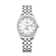 TITONI瑞士梅花錶 宇宙系列女錶(818 S-652)-8顆鋯石/羅馬字時標/珍珠母貝錶盤珍珠母貝/不鏽鋼鍊帶/30mm