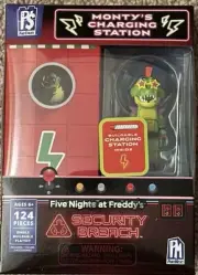 New Phatmojo FNAF Charging Station Security Breach Construction Set - Monty