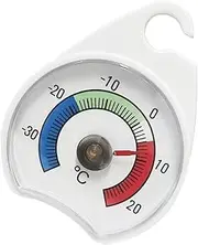 UPKOCH Refrigerator Thermometer -30~30°C/-20~80°F Fridge Large Dial Analog Thermometer with Red Indicator for Freezer Cooler Home Kitchen Restaurants