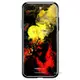 TOTU iPhone8/8Plus/7/7Plus手機殼防摔殼鋼化玻璃背板全包 塗鴉