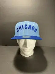 Chicago Cubs Hat Cap Powder Blue 70s 80s NWT New Era Fitted Size 7 Cooperstown