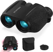 Binoculars for Adults and Kids, 10x25 Compact Binoculars for Bird Watching, ...