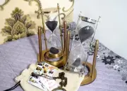 Dual Brass Revolving Sand timers : Masterpieces of Timeless Design & Function