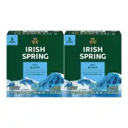 Irish Spring Icy Blast Bar Soap (6 Bars x 3.7oz. Each)