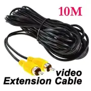 10M 30FT AV To AV RCA to RCA AV VIDEO Extension Cable For Car reversing Camera