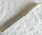 Perfect Steel Parker Sonnet Series Ballpoint Pens Fine Nib Blue Ink Refill
