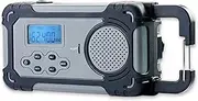 4Patriots Liberty Band Emergency Solar Radio: NOAA Weather Warning Radio, Portable Power Bank, Charger & Flashlight - Solar Powered, Hand Cranked 3.7V/600 mAh Lithium Ion Rechargeable, AM/FM 7-channel