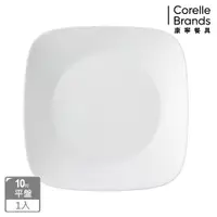 在飛比找蝦皮商城優惠-【美國康寧 Corelle】純白 方型10吋晚餐盤