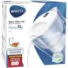 Brita Water Filter BRITA Aluna XL Water Filter Jug 3.5L with 2 Water Filters .
