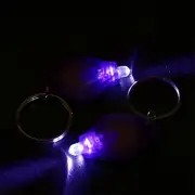 5 Pcs UV Mini Keychain 365nm 395nm Wavelength Portable LED Purple Light UV ZU CA