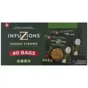 MAJANS Infuzions Veggie Straws 40 x 15G