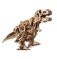 在飛比找Yahoo!奇摩拍賣優惠-Ugears 霸王雷克斯 U-DINOS 暴龍 REX 自走