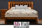 BANKSIA SINGLE TIMBER BED LOW FOOT FRAME IN BLACKWOOD