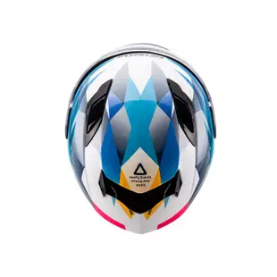 【SOL Helmets】SF-6全罩式安全帽 (獨角獸_白/藍) ｜ SOL安全帽官方商城