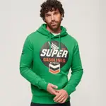 SUPERDRY 男裝 長袖 連帽套頭衫 帽T WORKWEAR HOODIE 綠