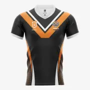NEW Wests Tigers Kids Home Supporter Jersey NRL Rugby League by Burley Sekem