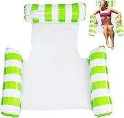 Pool Lounger Float | Inflatable Pool Floats - Quick Inflation Blow Up Chair for Swimming Accessories Lake Summer Vacation