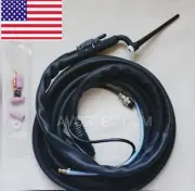FLEX HEAD mini TIG TORCH water COOLED 17FT, for AVORTEC welders and other brand