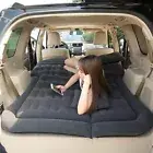 Inflatable Car Back Seat Mattress Portable Travel Camping Air Bed +Pump & Pillow