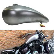 Motorcycle Silver Fuel Tank Oil Tank For Honda Shadow 1100 VT1100 2004-09 05 06