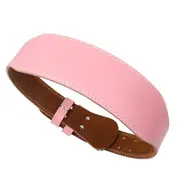 NNEOBA Women's Pink Weight Lifting Belt - 10.5cm Back Support