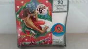 Vintage 1999 Looney Tunes Tasmanian Devil 'TAZ' Christmas Holiday Cards 20ct
