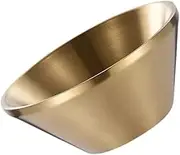 VINTORKY Korean Style Candy Bowl Multi Function Dessert Container Stainless Steel Salad Bowl for Touch Easy to Clean for Home Use