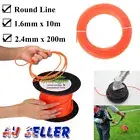 Round Shape 1.6mm 2.4mm Trimmer line Whipper Snipper Cord Nylon Brushcutter AU