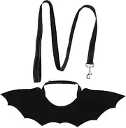 Parliky Cat Harness Pull Rope Pet Leash for Halloween Unique Design Random Color