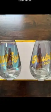 Hubby And Wifey Est 2024 Stemless Wine Glasses